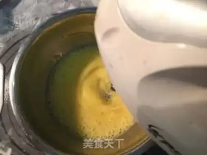 Make Montblanc chestnut cake step 1