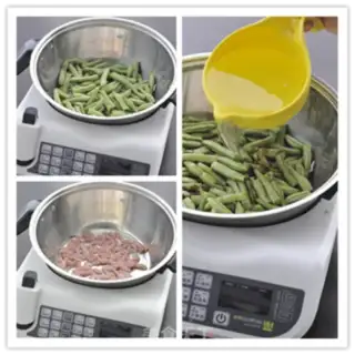 Make Bean bean noodle step 1