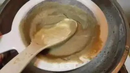 Make Green bean cake step 2