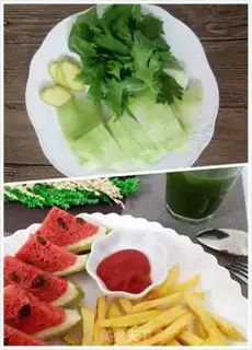 Make Pocket watermelon breakfast step 15