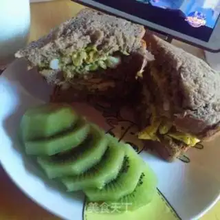 Make Butter egg sandwich step 6