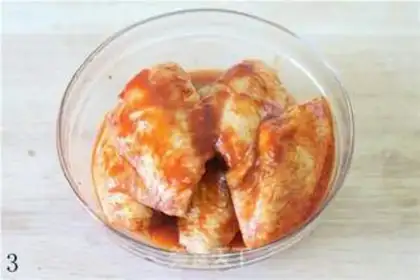Make Chicken wings in New Orleans step 2