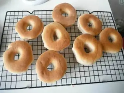 Make Spam chocolate doughnuts step 12