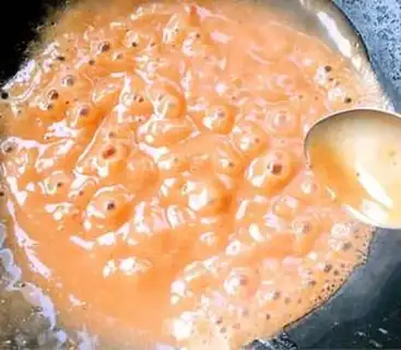 Make Tiger-skin scab egg step 7