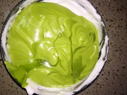 Make Tea mousse cake step 9