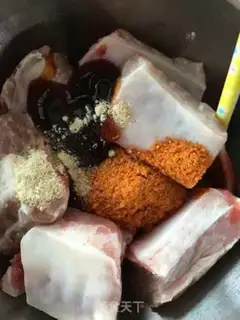 Make Saffron ribs step 1
