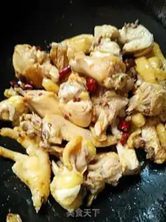 Make Spicy chicken step 6