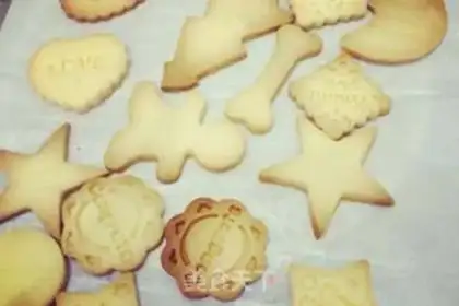 Make Butter cookies step 4