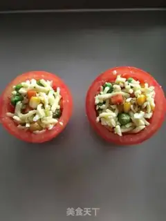 Make Oilless vegetable tomato step 7
