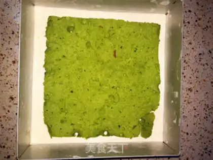 Make Tea mousse cake step 24