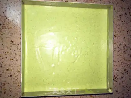 Make Tea mousse cake step 25