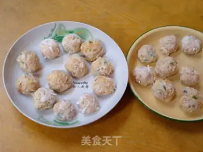 Make Chicken balls step 4
