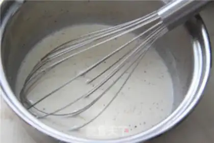 Make Vanilla ice cream step 1