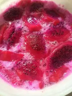 Make Cream flamingo yeast step 6