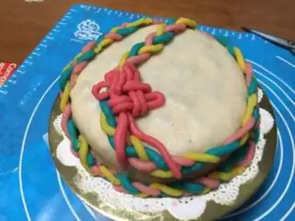 Make Rolling sugar cake step 19