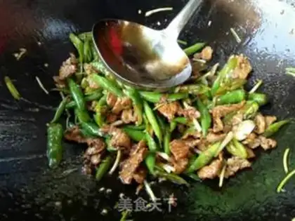 Make Chili fried meat step 5