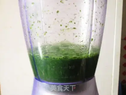 Make A spinach cake roll step 0