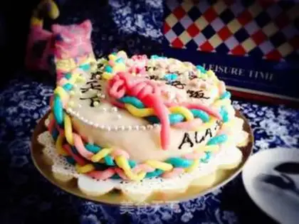 Make Rolling sugar cake step 22