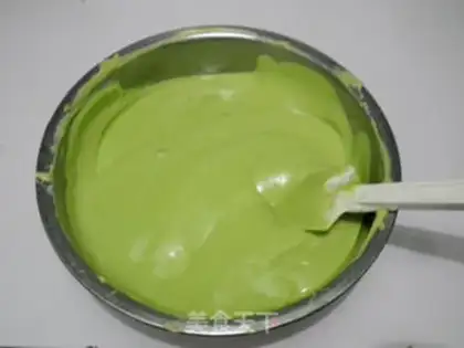 Make A spinach cake roll step 10