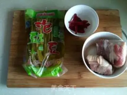 Make Sourbeans step 0
