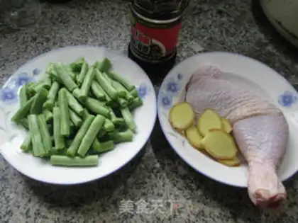 Make Plum beans for chicken step 0