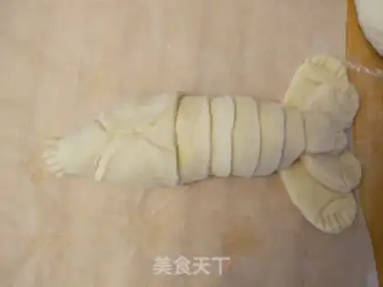 Make Lobster soy bread step 8