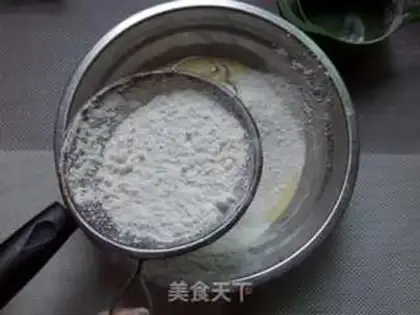 Make Blueberry yogurt cake step 4