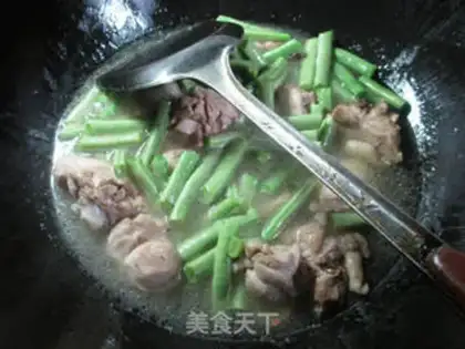Make Plum beans for chicken step 5