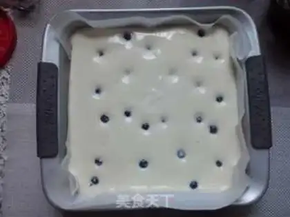 Make Blueberry yogurt cake step 11