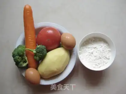Make Carrot mashed mashed rolls step 0