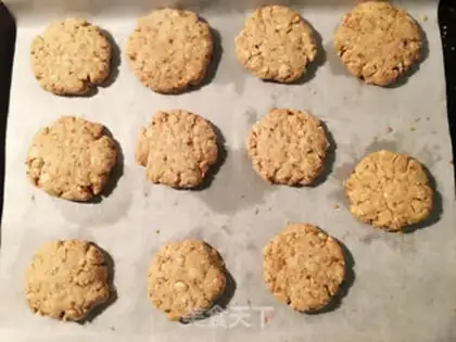 Make Oatmeal almond cookies step 13
