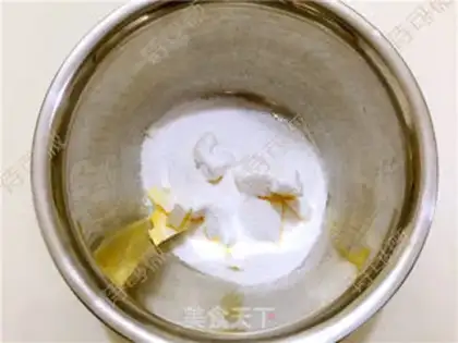 Make Almond cookies step 1