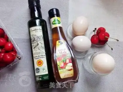 Make Cherry salad eggs step 0