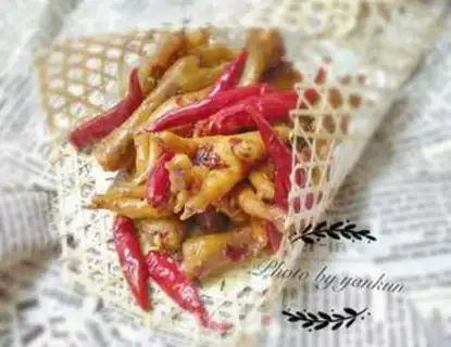 Make Spicy chicken claws step 9
