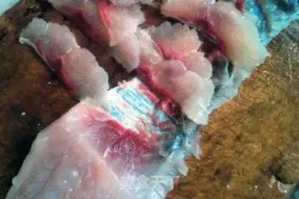 Make Tofu-covered fish step 0