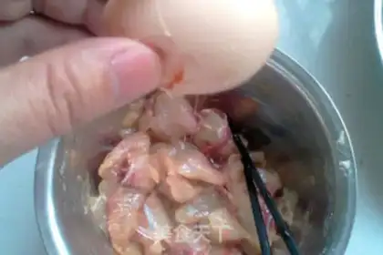 Make Tofu-covered fish step 2