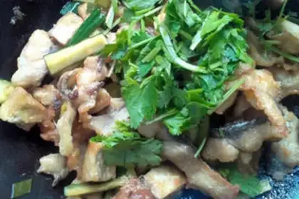 Make Tofu-covered fish step 9