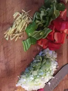 Make Red-burned fish step 1