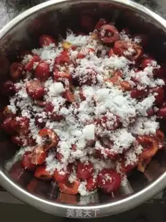 Make Homemade cherry sauce step 2