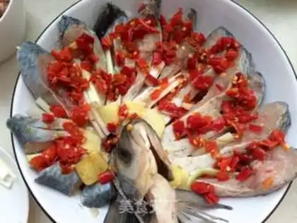 Make Pepper chopper, open-screen fish step 5