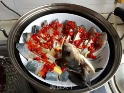 Make Pepper chopper, open-screen fish step 6