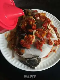 Make Scratch the fish head step 3