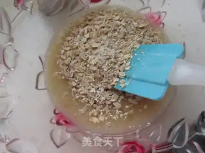 Make oatmeal pine cookies step 4
