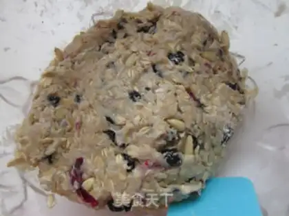 Make oatmeal pine cookies step 7