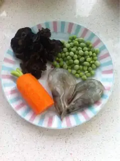Make Fry shrimp eggs step 2