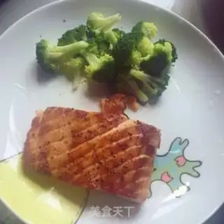 Make Fried salmon step 4