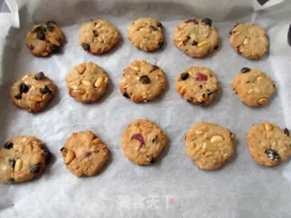 Make oatmeal pine cookies step 11