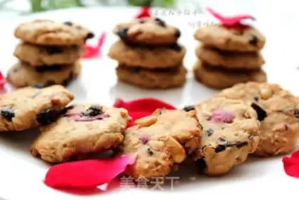 Make oatmeal pine cookies step 12