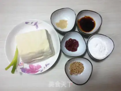 Make Korean chili tofu step 0