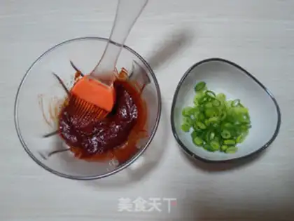 Make Korean chili tofu step 1